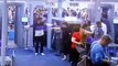 Angry Tourist Karate Chops A Female Worker At Airport Security