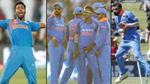 India Vs New Zealand : Mohammed Shami Hardik Pandya Star As India Bowl Out New Zealand For 243