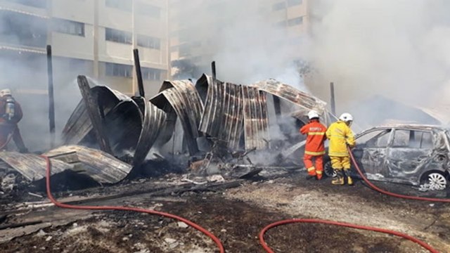 30 left homeless after fire razes KTMB longhouse in Bangsar