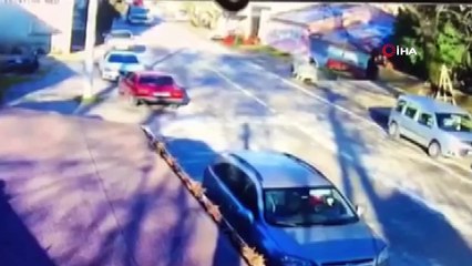 6 tonluk iş makinesini vince yükleyip böyle çaldılar