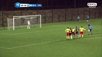 Ouverture du score du PAU FC signé VINCENT THILL sur penalty