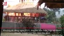 Thui chó ăn liên hoan nhà mới, căn nhà bị thiêu rụi hoàn toàn