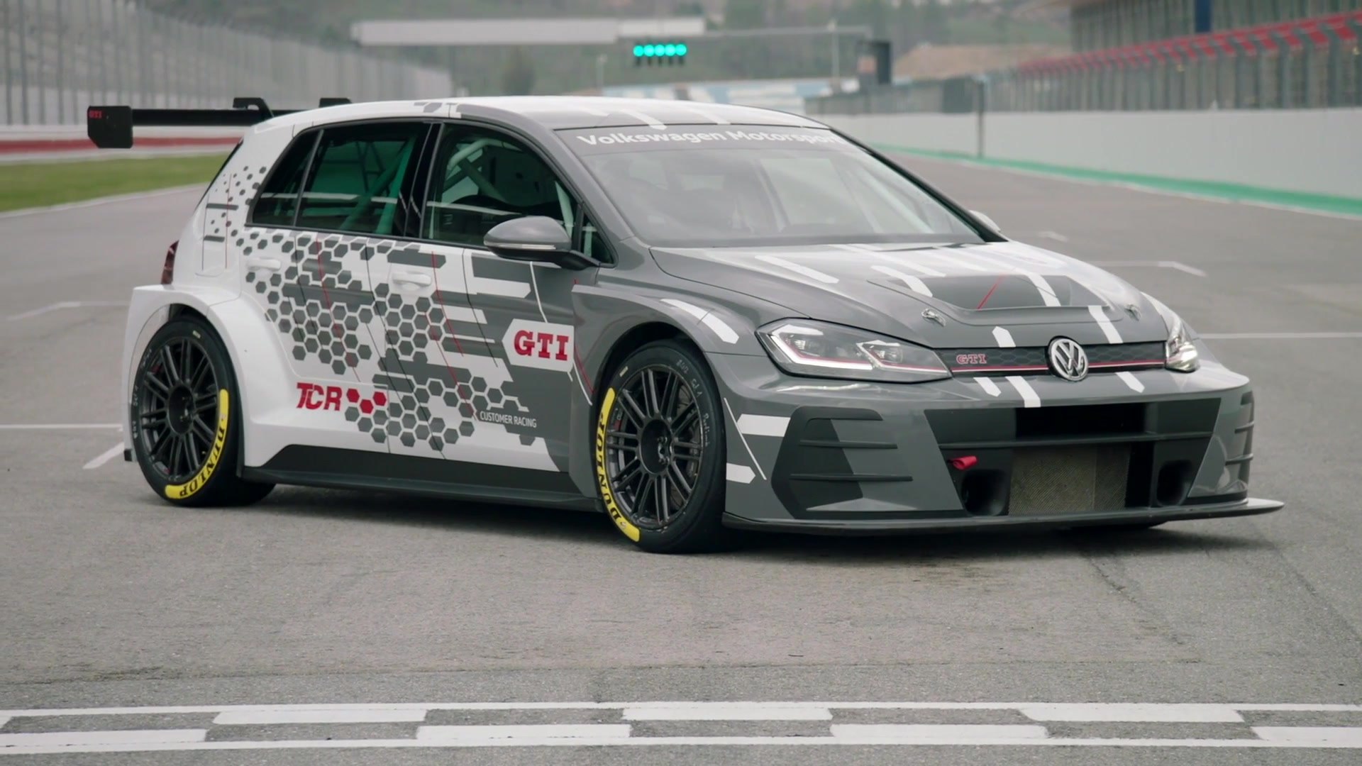 The new Volkswagen Golf GTI TCR Racing Car Exterior Design - video  Dailymotion