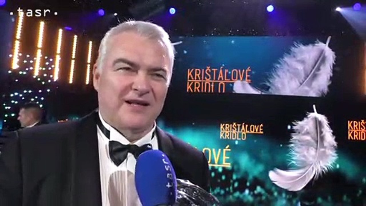 Krištáľové krídlo: Cenu za divadlo a audiovizuálne umenie získal Miroslav Dvorský