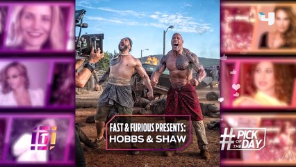 ذا روك يكشف عن الصور الأولى لفيلمه المنتظر Hobbs and Shaw
