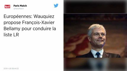 Européennes. Wauquiez propose François-Xavier Bellamy pour conduire la liste LR