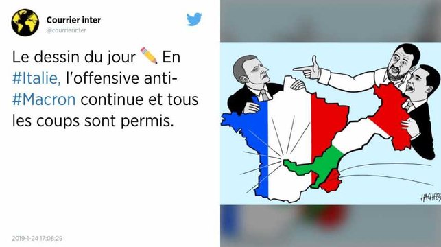 Polémique avec l’Italie. Emmanuel Macron tacle à nouveau Matteo Salvini et Luigi Di Maio