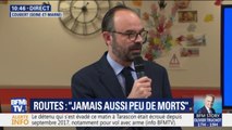 116 vies ont été épargnées depuis le 1er juillet sur le réseau abaissé à 80km/h, selon Édouard Philippe