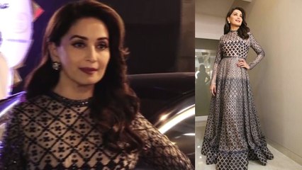 Madhuri Dixit's perfect style at Umang Awards 2019 | FilmiBeat