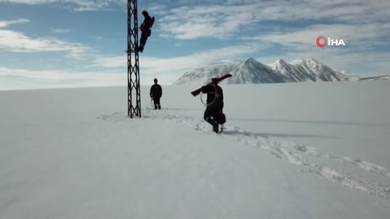 Vedaş Ekiplerinin Zorlu Mesaisi