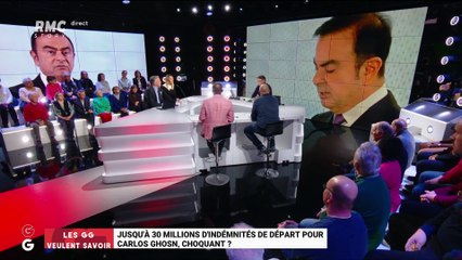Les GG veulent savoir : Jusqu'à 30 millions d'euros d'indemnités pour Carlos Ghosn, choquant ? - 28/01