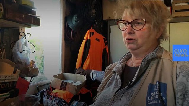 Brigitte, la madre de los migrantes de la jungla de Calais