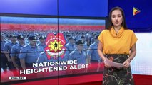 Nationwide heightened alert, ipinatutupad ng PNP