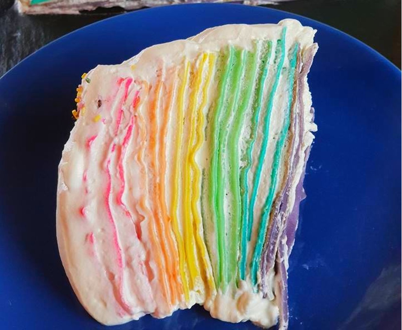 Le Rainbow Crepe Cake Video Dailymotion