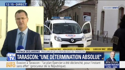 Évasion à Tarascon: le procureur affirme qu'il ne s'agissait pas d'un "détenu particulièrement surveillé" (DPS)