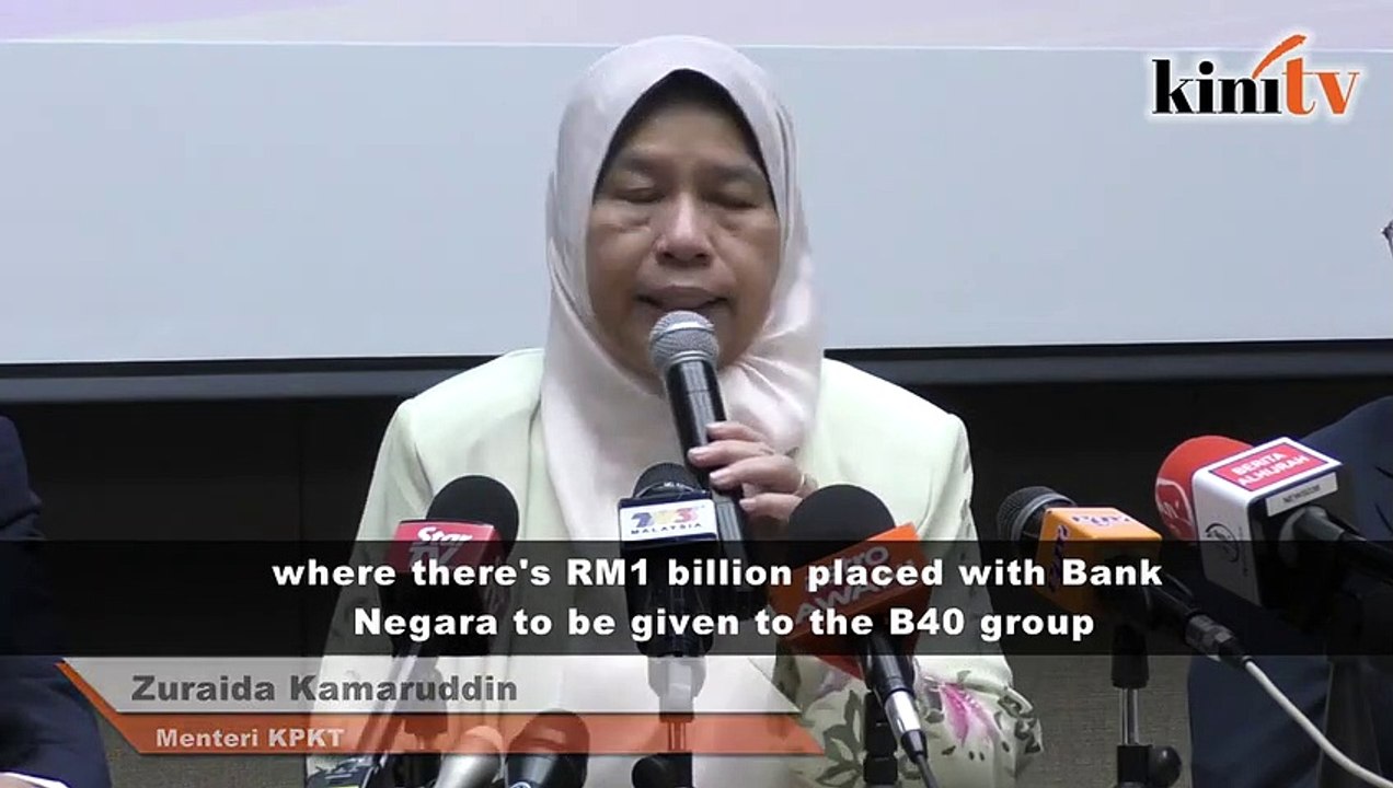 Zuraida: Let us help the B40 first