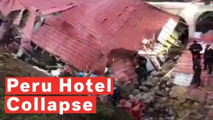 Hotel Collapse In Peru Kills At Least 15 During Wedding