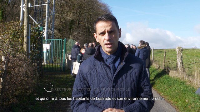 Inauguration du 1er pylône 4G multi-opérateurs en Aveyron à Lestrade-et-Thouels