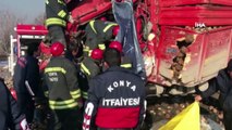Konya'da Trafik Kazası, 33 Araç Birbirine Girdi, 1 Ölü, 2'si Ağır 7 Yaralı