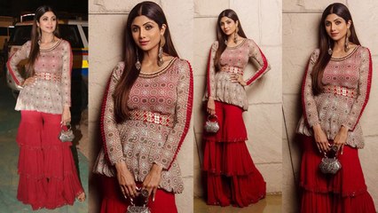 Shilpa Shetty looks like a diva in her new look at Umang Awards 2019 | Boldsky