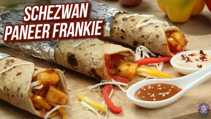 Schezwan Paneer Frankie