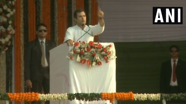 We will give minimum income guarantee if voted to power: Rahul Gandhi