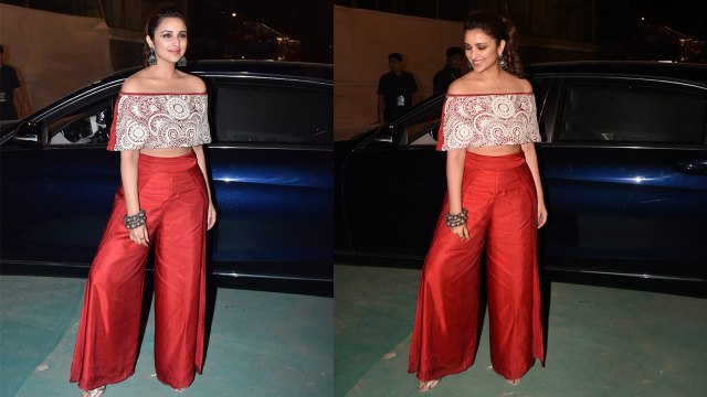 Parineeti Chopra looks stunning at attends Umang Awards 2019 in this look | FilmiBeat