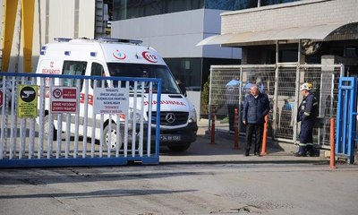 Tuzla'da tersanede bulunan gemide yangın