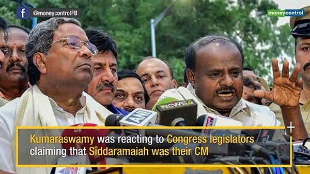 Congress MLAs praise Siddaramaiah, call him 'their CM'; Kumaraswamy says 'ready to step down'
