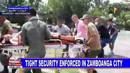 Tight security enforced in Zamboanga City