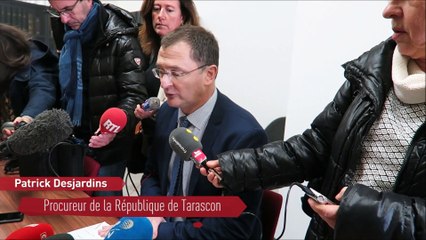 Patrick Desjardins, procureur de la République de Tarascon, évoque la "violente attaque"