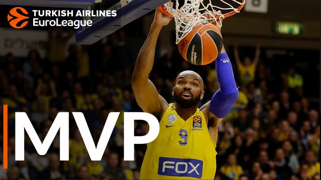 Turkish Airlines EuroLeague MVP for January: Alex Tyus, Maccabi FOX Tel Aviv
