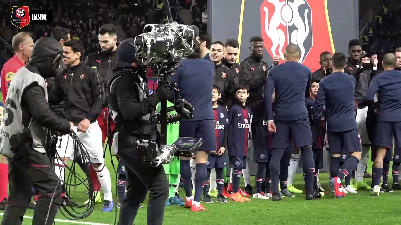 Inside J22. PSG / Stade Rennais F.C.