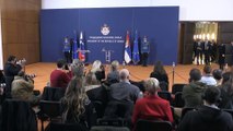 Pahor-Vucic ortak basın toplantısı - BELGRAD