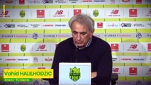 Vahid Halilhodzic avant FCN-ASSE