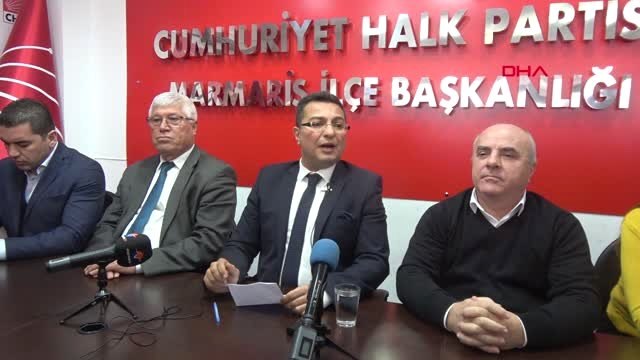 Muğla CHP Marmaris İlçe Yönetimi İstifa Etti
