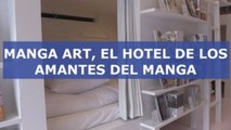 Manga Art, el hotel japonés que quiere hacerte trasnochar leyendo historietas