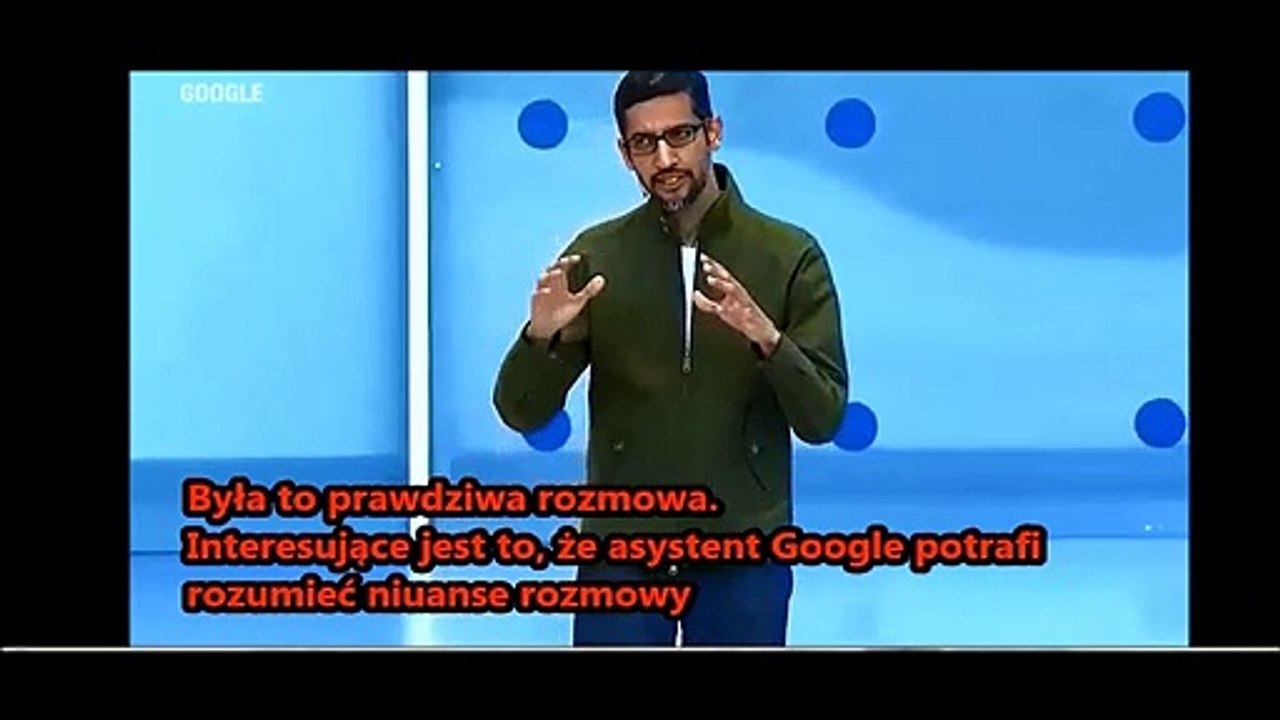 Sztuczna Inteligencja Google dzwoni do fryzjera i restauracji. Rozmowa rzeczywista