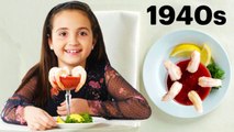 Kids Try 100 Years of the Most Expensive Foods