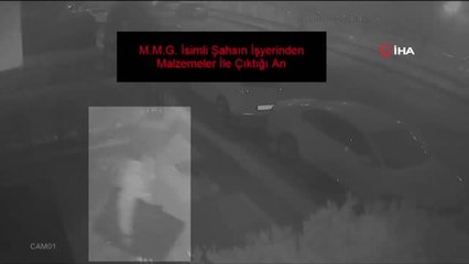 Hırsızlık Şüphelisi 3 Kişi Önce Kameraya Sonra Polise Yakalandı