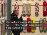 Vente aux enchères : une collection de skateboards pour 800.000 euros