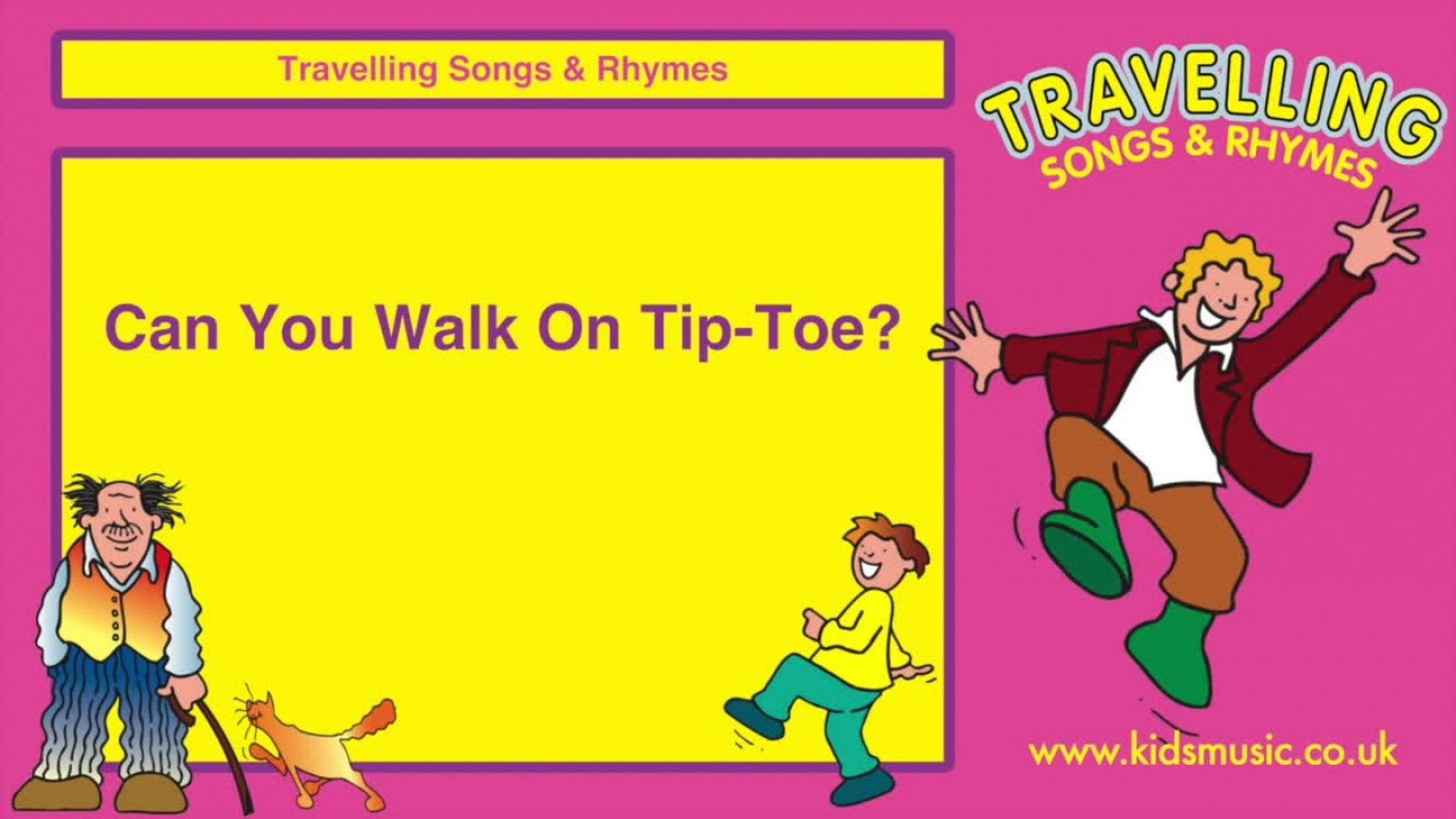 Kidzone - Can You Walk On Tip-Toe? - Vidéo Dailymotion