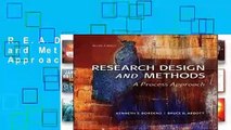 R.E.A.D Research Design and Methods: A Process Approach D.O.W.N.L.O.A.D