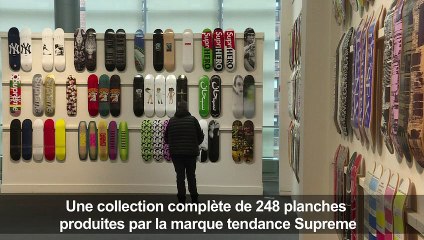 Une collection de skateboards Supreme vendue 800.000 dollars