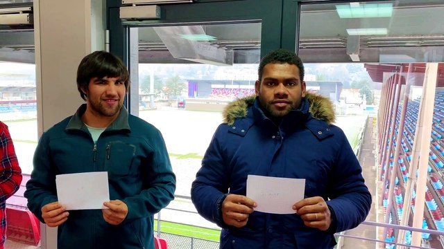 A Bourgoin-Jallieu, l'intégration des rugbymen étrangers du CSBJ passe par des cours de français