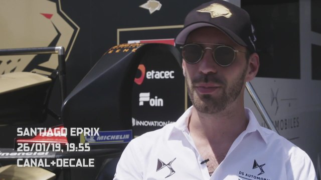Formula-E Championship in Chile 2019 - Jean-Eric Vergne - Entrevue