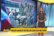 Venezuela: Nicolás Maduro encabezó maniobras militares en Carabobo