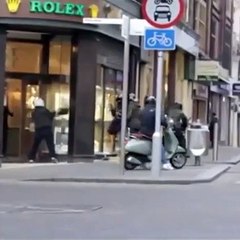 Un braquage du magasin Rolex stoppé par l’intervention d’une personne improbable