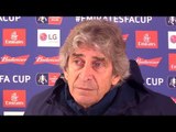 Manuel Pellegrini Full Pre-Match Press Conference - AFC Wimbledon v West Ham - FA Cup