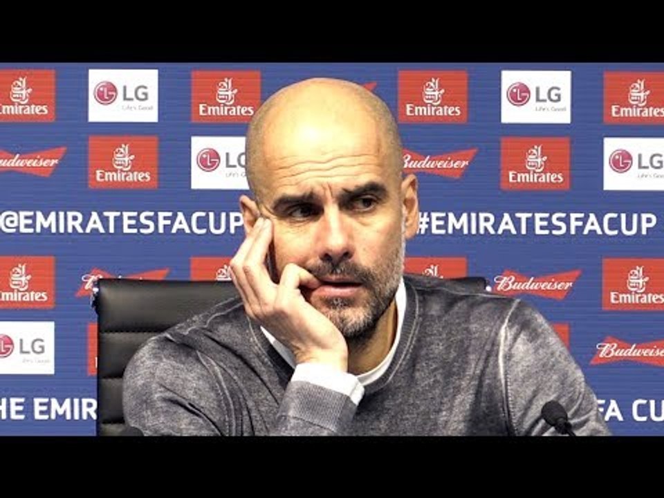 Manchester City 5-0 Burnley - Pep Guardiola Emb...